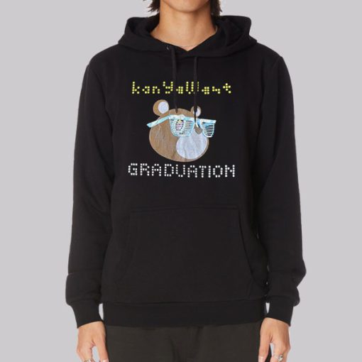 Vintage Album Graduation Kanye West Hoodie Vintage Album Graduation Kanye West Hoodie