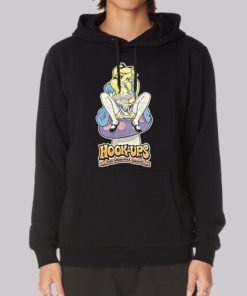 Vintage Alice in Wonderland Hookups Hoodie 4