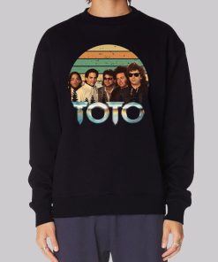 Vintage American Toto 80s Rock Hoodie