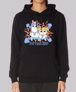 Vintage Anime Popuko Pop Team Epic Hoodie