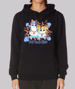 Vintage Anime Popuko Pop Team Epic Hoodie 4