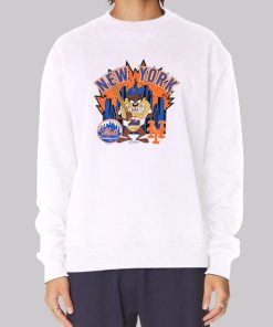 Vintage Baseball Ny Mets Hoodie