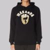 Vintage Black Panther Wakanda Hoodie