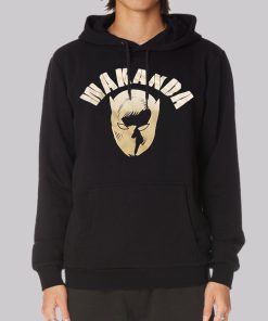 Vintage Black Panther Wakanda Hoodie