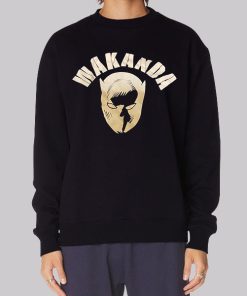 Vintage Black Panther Wakanda Hoodie
