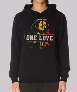 Vintage Bob Marley One Love Hoodie