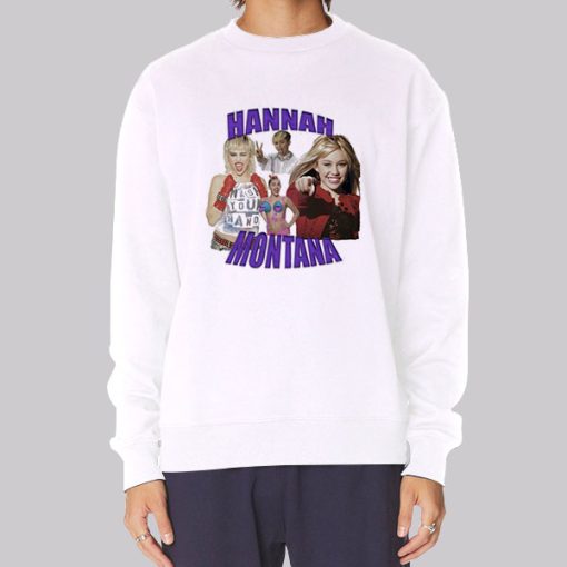 Vintage Bootleg Hannah Montana Hoodie