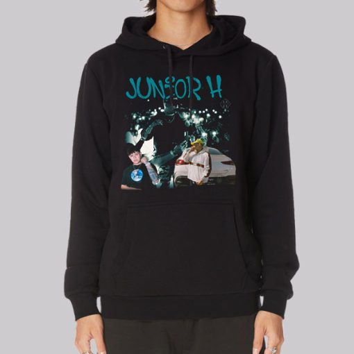 Vintage Bootleg Junior H Merch Hoodie