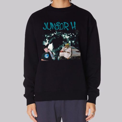 Vintage Bootleg Junior H Merch Hoodie