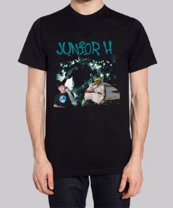 Vintage Bootleg Junior H Merch Hoodie 3
