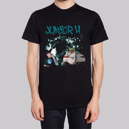 Vintage Bootleg Junior H Merch Hoodie