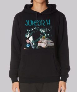 Vintage Bootleg Junior H Merch Hoodie 4