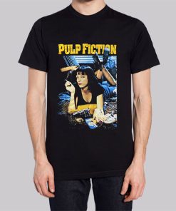 Vintage Bootleg Pulp Fiction Hoodie 3