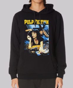 Vintage Bootleg Pulp Fiction Hoodie 4