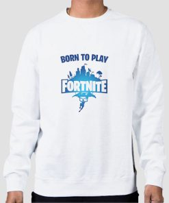 Vintage Born to Play Fortnite Hoodie