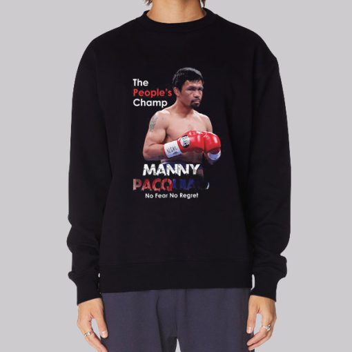 Vintage Boxer Manny Pacquiao Hoodie