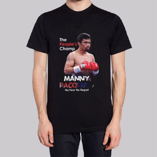 Vintage Boxer Manny Pacquiao Hoodie