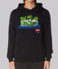 Vintage Budweiser Frog Hoodie