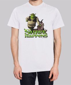 Vintage Cartoon Donkey and Shrek Hoodie 3