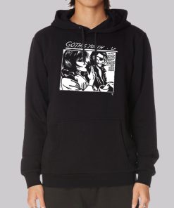 Vintage Cartoon Goth Hoodie