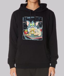 Vintage Cartoon Tom and Jerry Hoodie 1