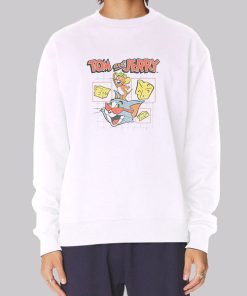 Vintage Cheese Tom and Jerry Hoodie