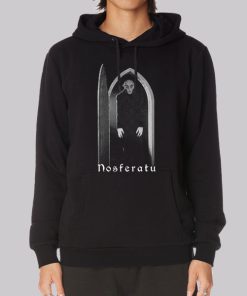 Vintage Classic Doorway Nosferatu Hoodie