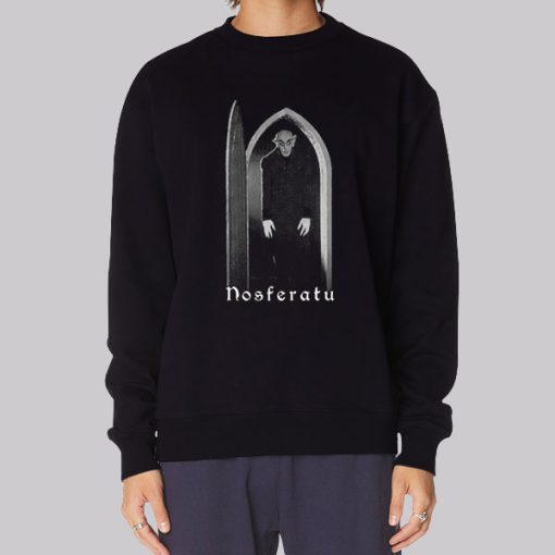 Vintage Classic Doorway Nosferatu Hoodie