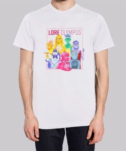 Vintage Colorful Lore Olympus Merch Hoodie 3