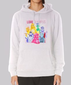 Vintage Colorful Lore Olympus Merch Hoodie 4