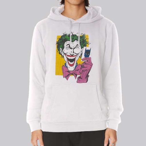 Vintage Comic Creepy Joker Hoodie