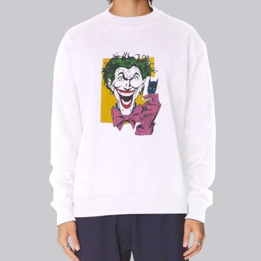 Vintage Comic Creepy Joker Hoodie