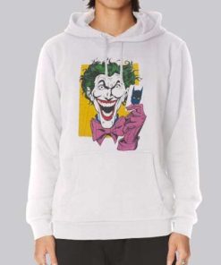 Vintage Comic Creepy Joker Hoodie 3 Vintage Comic Creepy Joker Hoodie 4