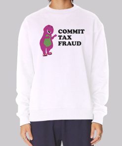 Vintage Commit Tax Fraud Hoodie