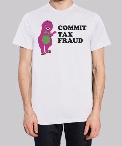 Vintage Commit Tax Fraud Hoodie 3