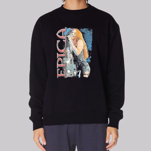 Vintage Concert Epica Rap Hoodie