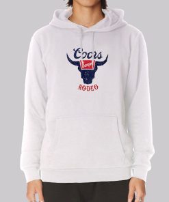 Vintage Coors Banquet Rodeo Hoodie Vintage Coors Banquet Rodeo Hoodie