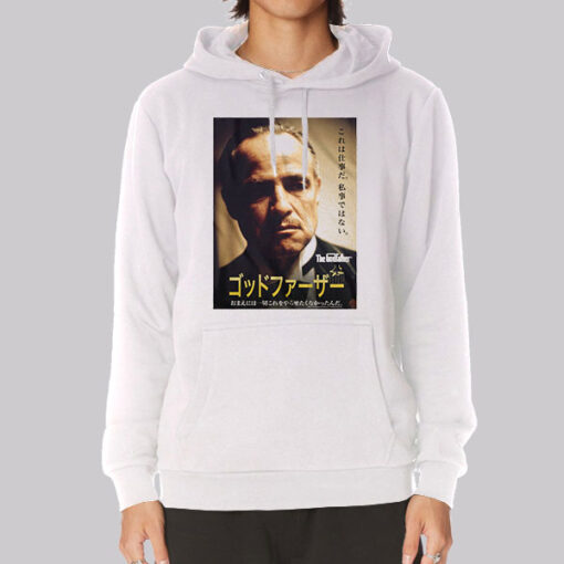 Vintage Crime Movie the Godfather Hoodie Vintage Crime Movie the Godfather Hoodie