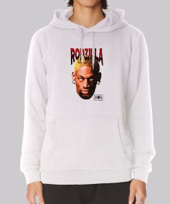 Vintage Dennis Rodman nWo Rodzilla Hoodie Vintage Dennis Rodman nWo Rodzilla Hoodie