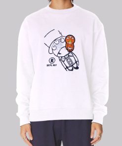 Vintage Devil Baby Nut Hoodie