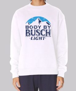 Vintage Distressed Busch Light Hoodie