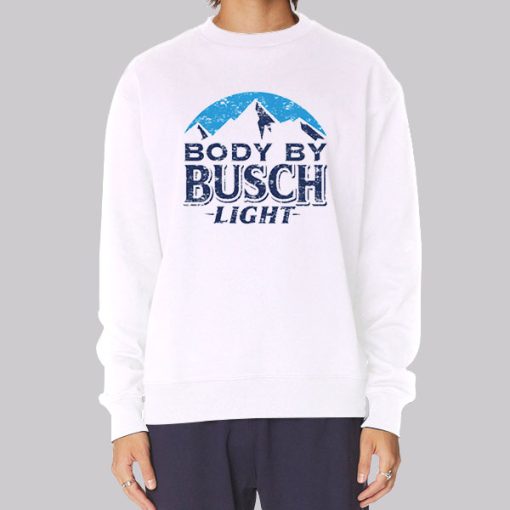 Vintage Distressed Busch Light Hoodie