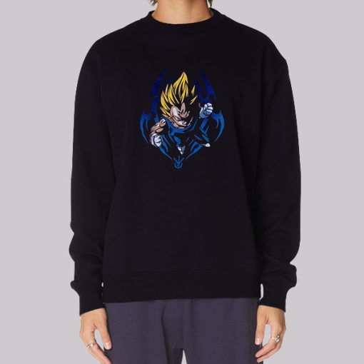 Vintage Dragon Ball Z Vegeta Hoodie