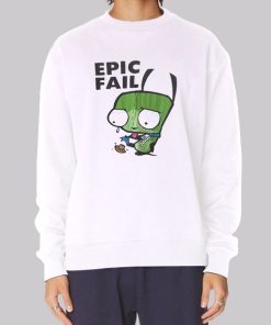Vintage Epic Fail Invader Zim Hoodie