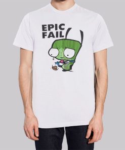 Vintage Epic Fail Invader Zim Hoodie 2 Vintage Epic Fail Invader Zim Hoodie 3