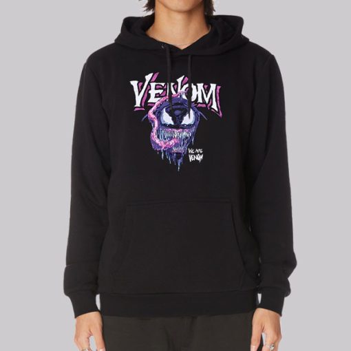 Vintage Face Movie Monster Venom Hoodie