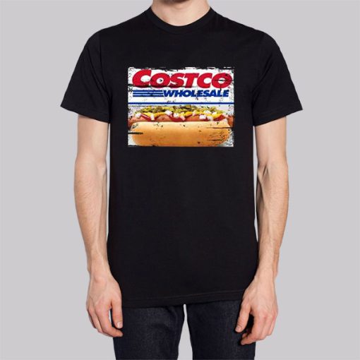 Vintage Fast Food Costco Hotdog Hoodie