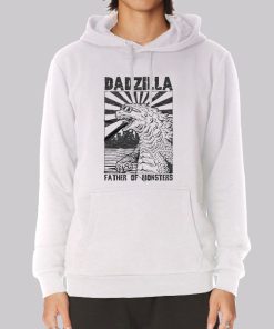 Vintage Father of Monster Dadzilla Hoodie Vintage Father of Monster Dadzilla Hoodie
