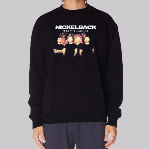 Vintage Feed the Machine Nickelback Hoodie