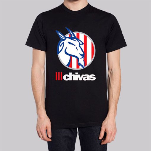 Vintage Flag Chivas Goat Logo T Shirt Hoodie